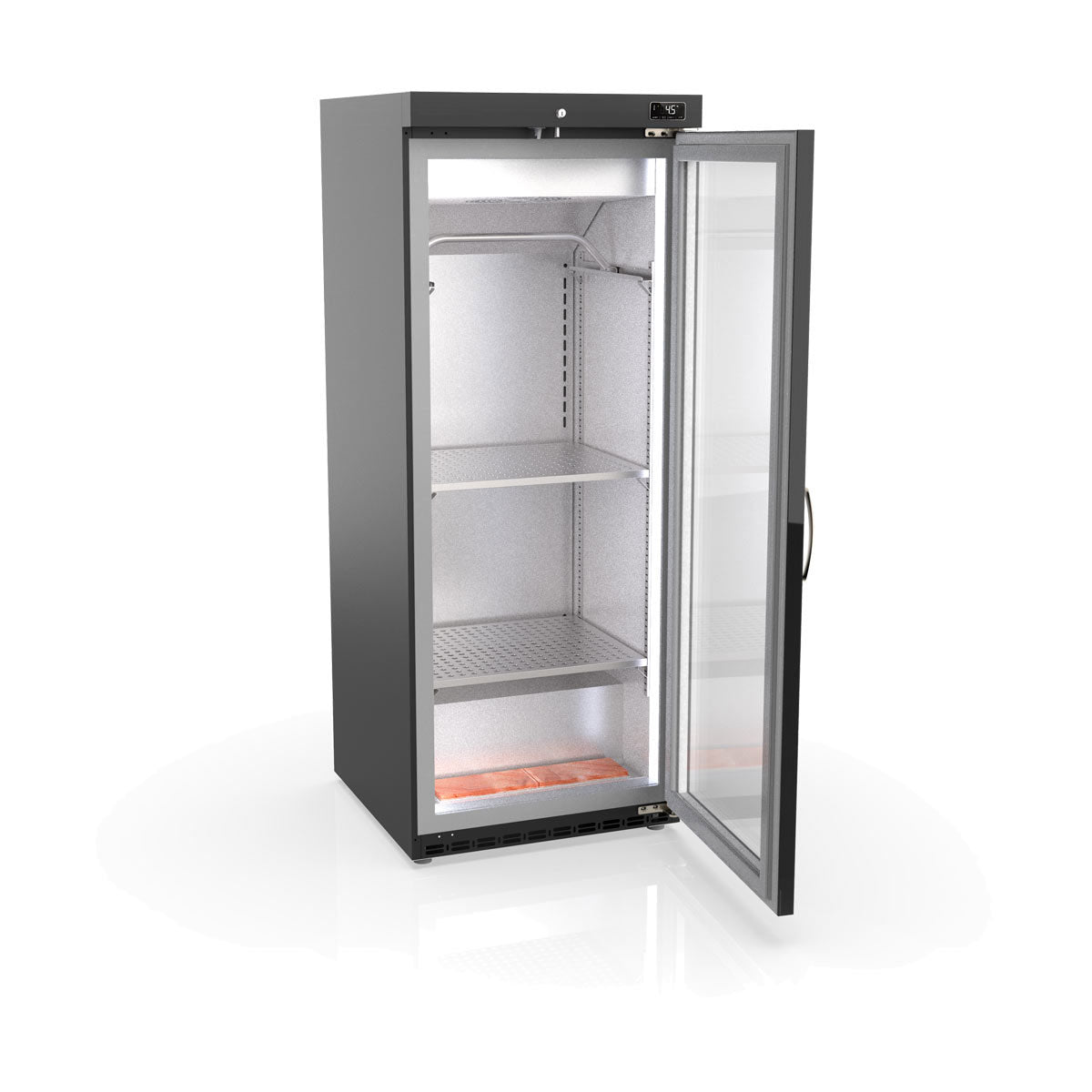 Vaiotec TOPLINE Reifeschrank Dry-Ager Schwarz, 240 Liter, 55 kg Fleisch, B: 600 mm