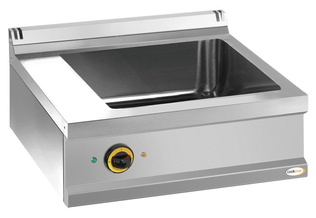 orange Elektro-Bain-Marie 1 x GN 2/1 H=160 mm Serie 700/ 700 x 700 x 250 mm