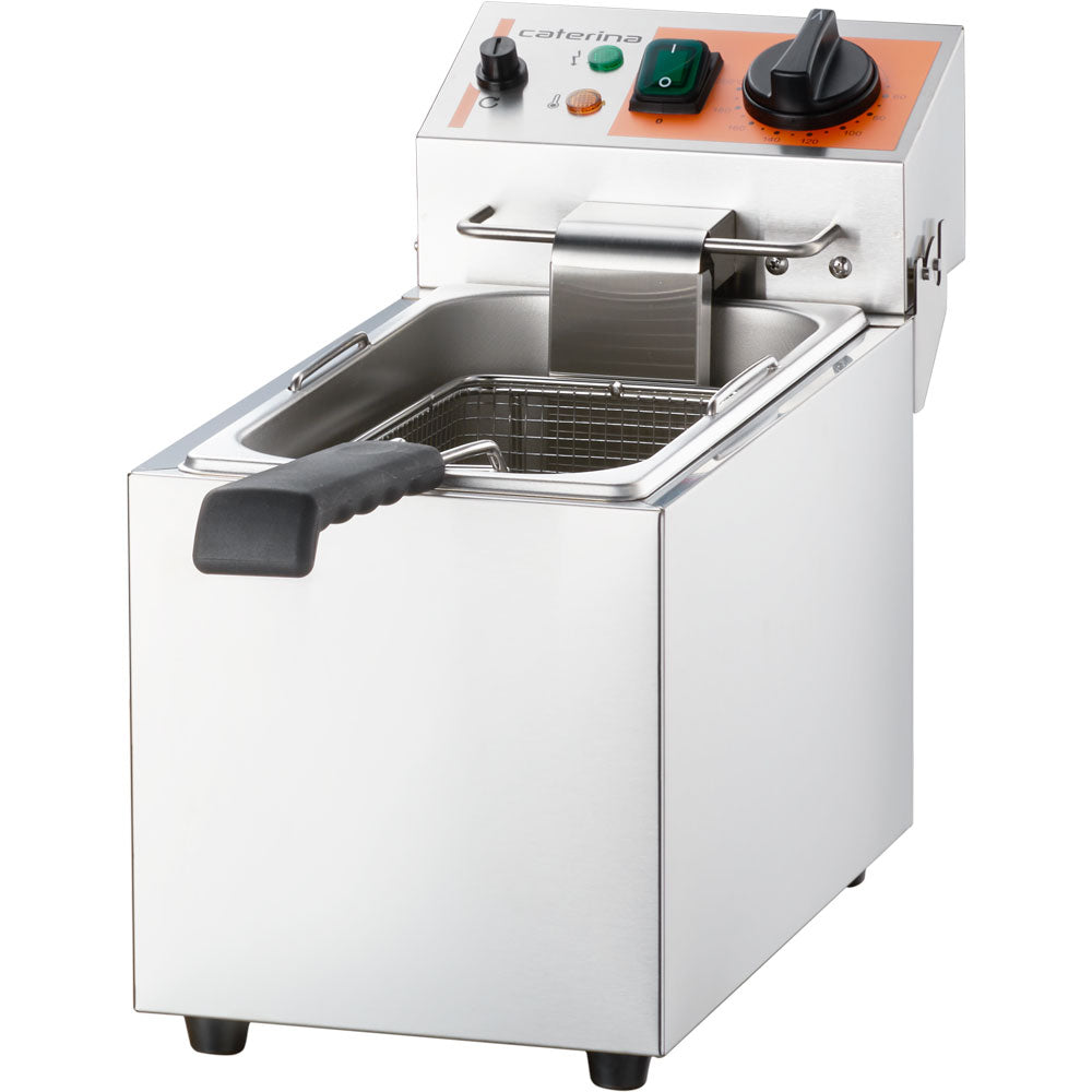 Stalgast Fritteuse CATERINA, 8 Liter, 290x430x265 mm (BxTxH), 3 kW 230 V