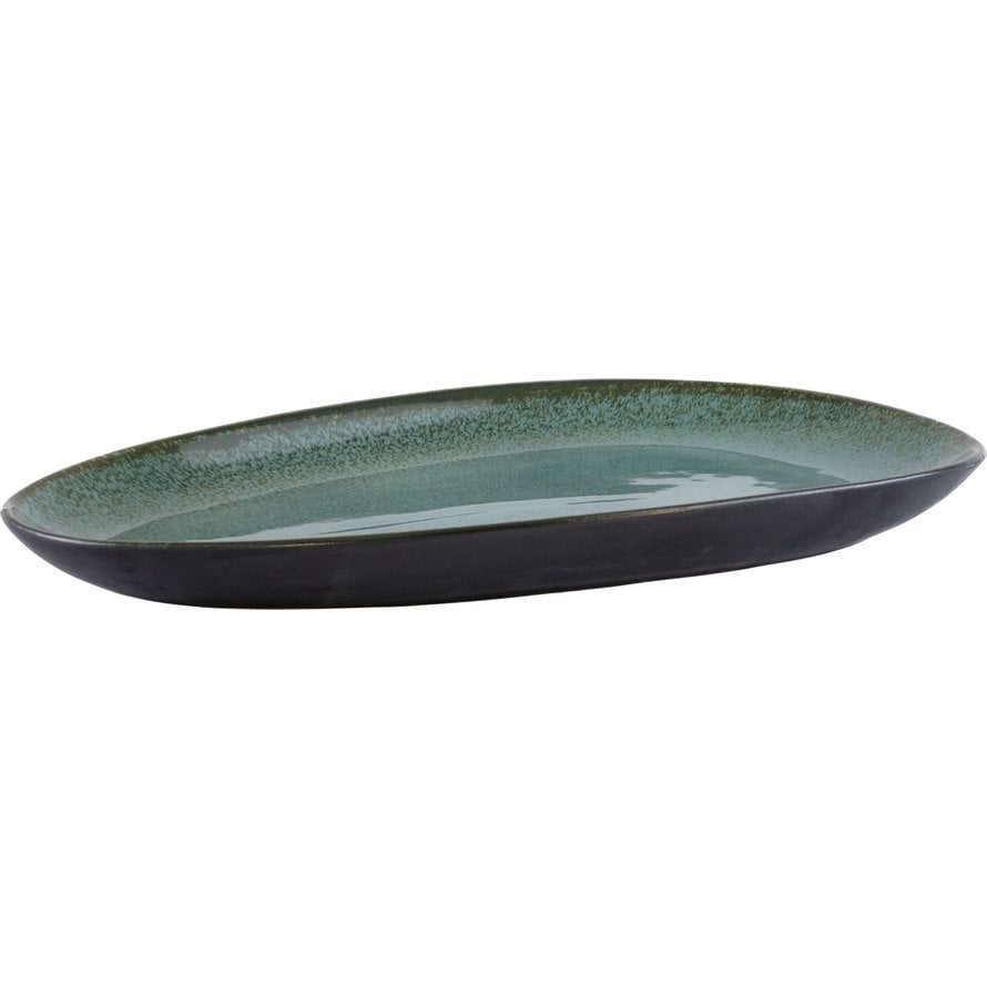 cent 2 x Porzellanserie "Spices" Mint Platte oval 38,5x20,5